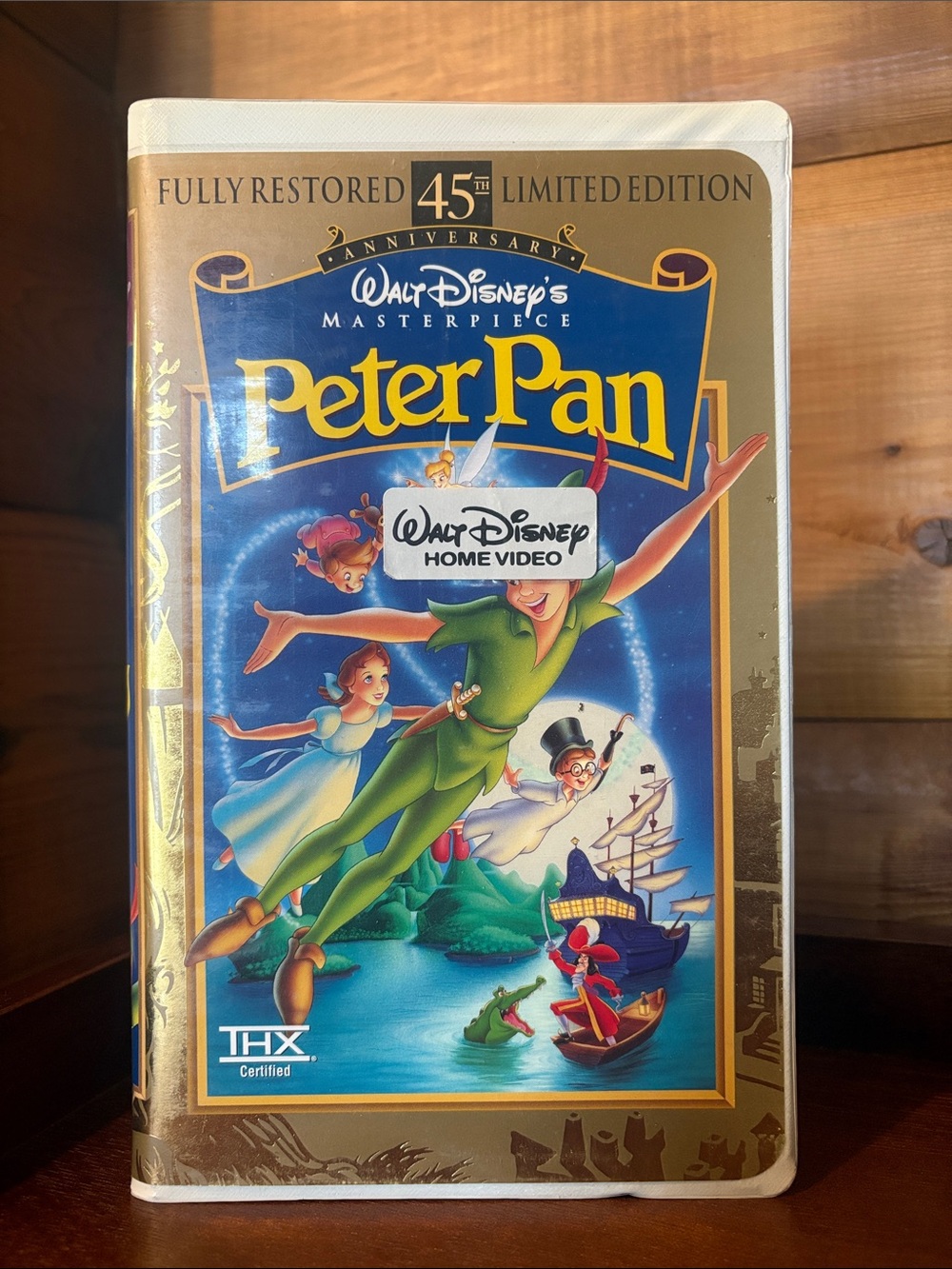 1998 Walt Disney's Masterpiece Peter Pan 45th Anniversary Limited Edition on VHS